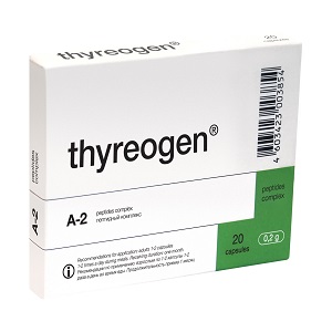 Thyreogen – 60 caps (Prevention of the thyroid diseases Hyperthyroidism Thyroid nodules Autoimmune diseases)