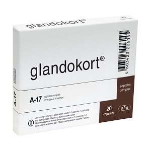 Glandokort – 60 caps (aimed at regulating the function of the adrenal glands)